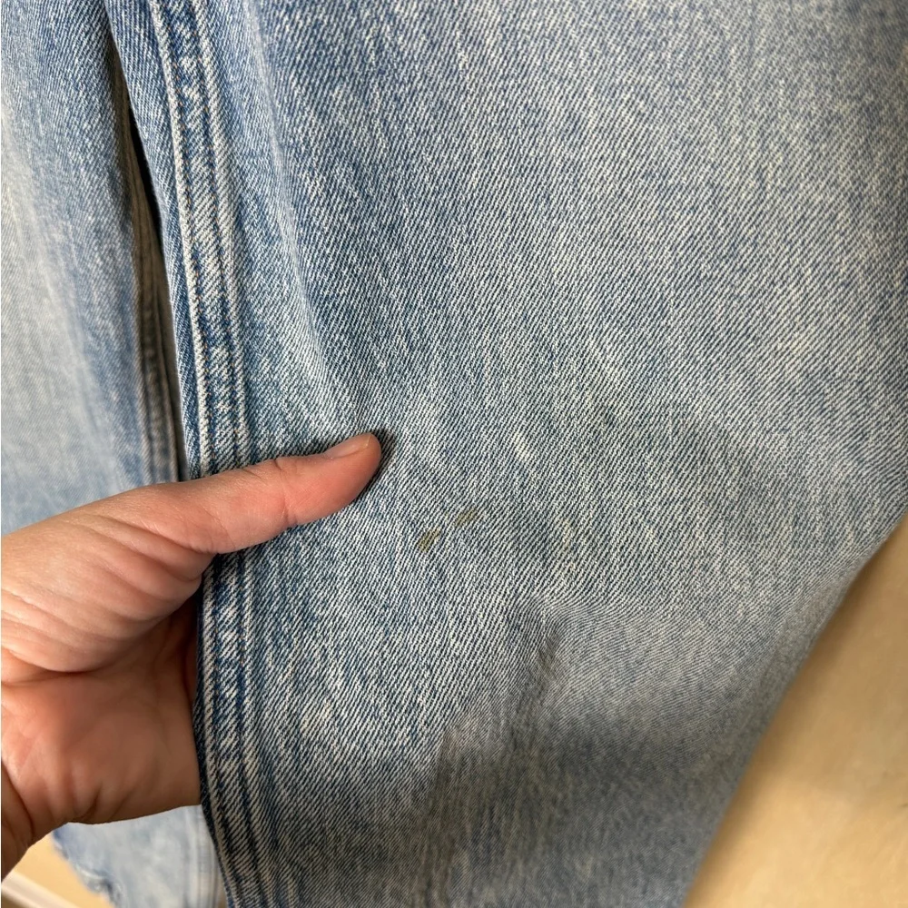 Abercrombie‎ & Fitch Ultra High Rise 90s Straight Jean Size 26 Short Curve Love